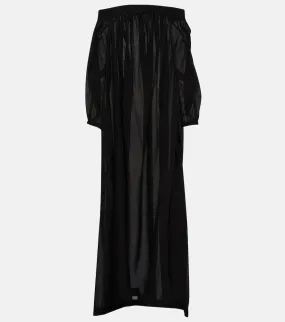 Alaia Off-shoulder maxi dress