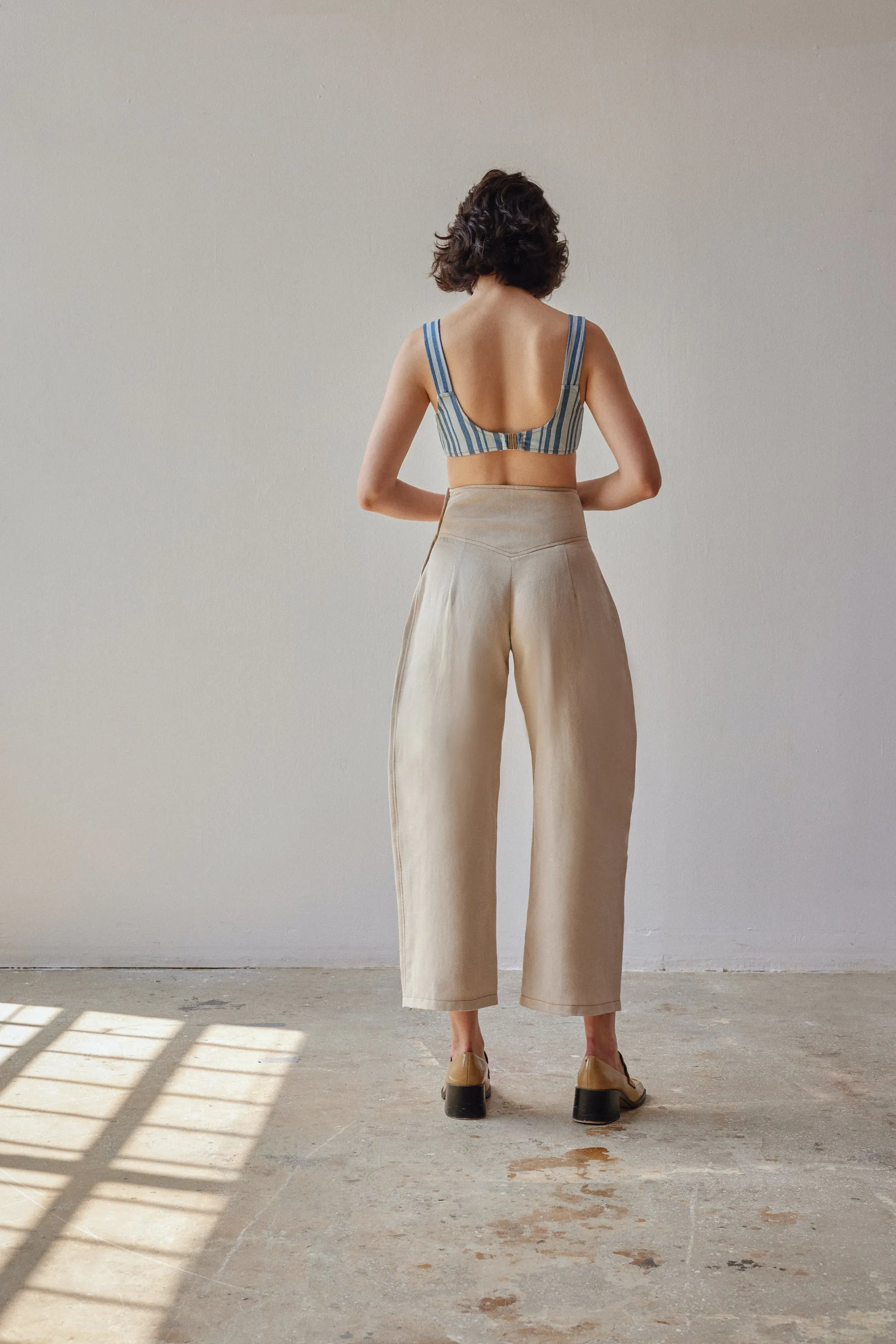 Aria Trousers - Beige