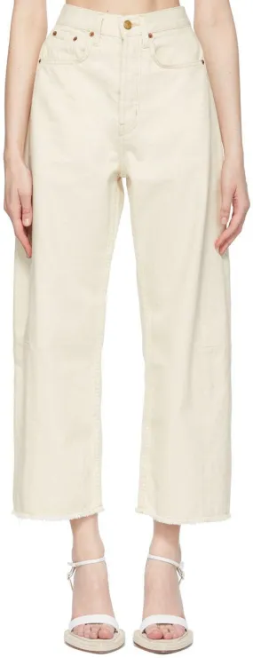 B Sides Off-White Lasso Jeans