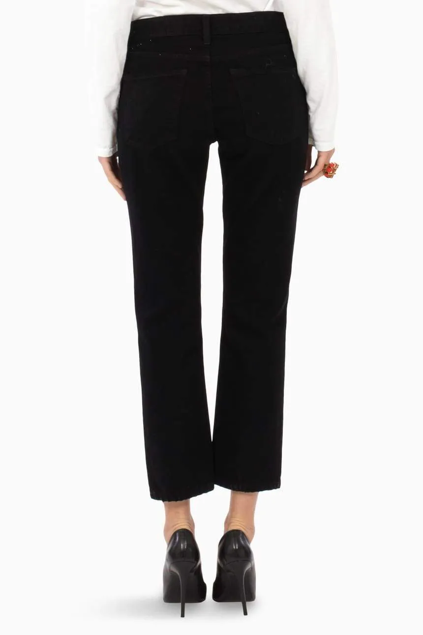 Billie Straight In Dual Black