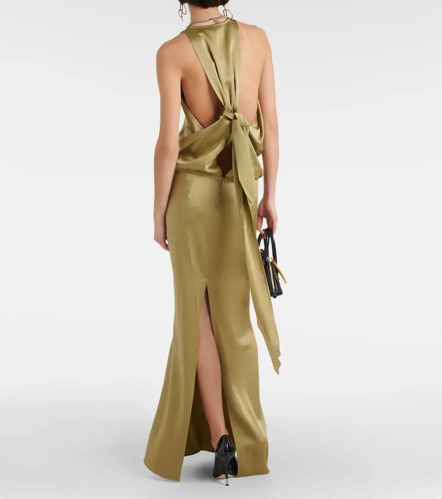 Blumarine Satin gown