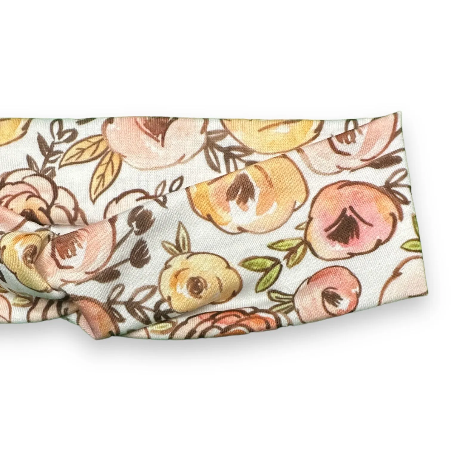 Blushing Floral Knotties Headband