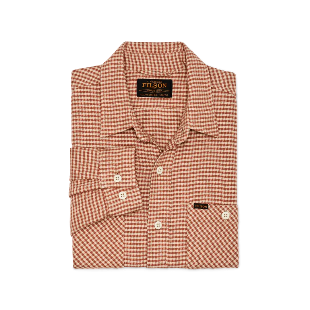 Filson - Rangeland Flannel - Salmon / Oat