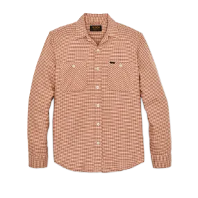 Filson - Rangeland Flannel - Salmon / Oat
