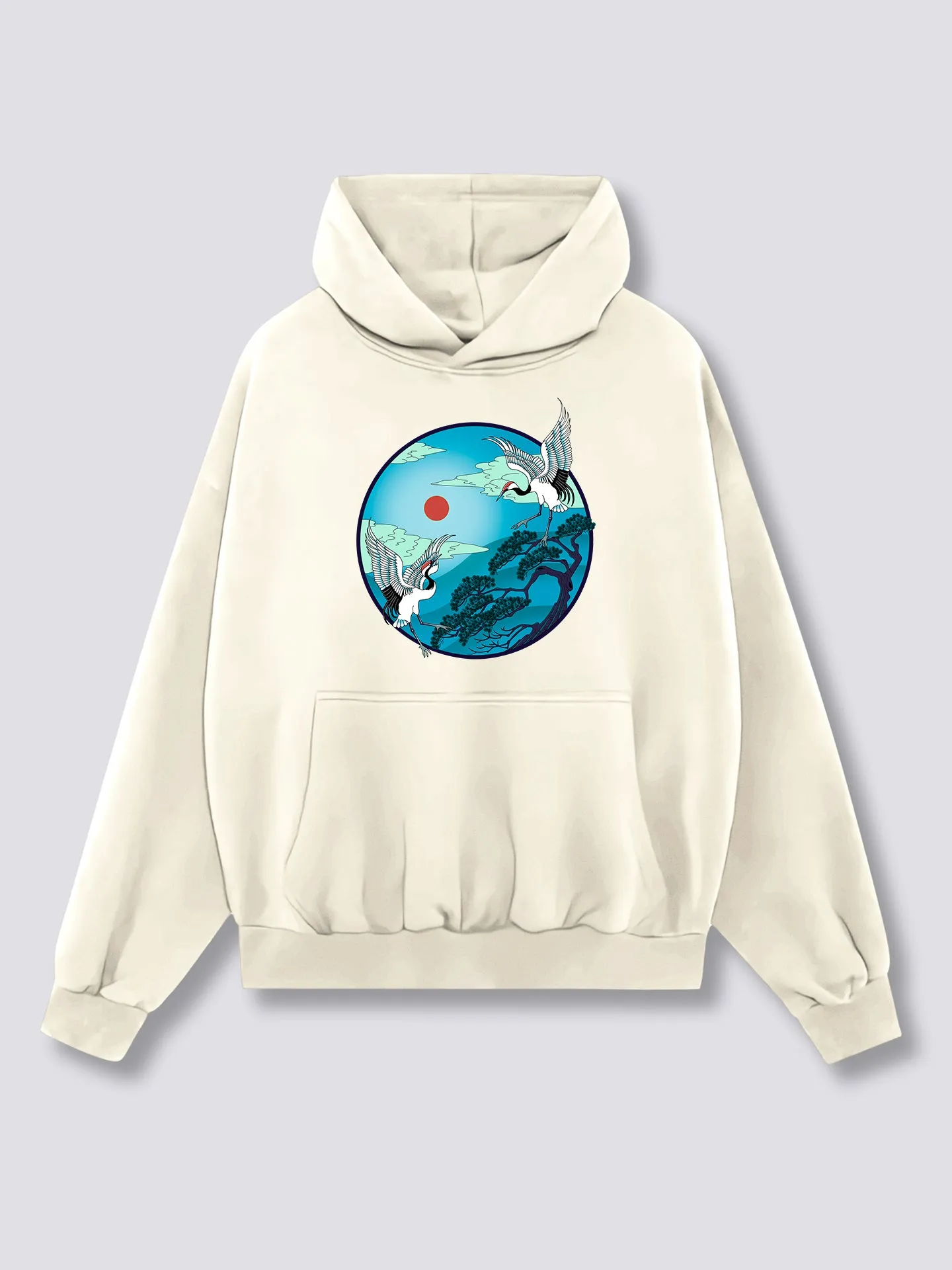 Flying Crane Hoodie