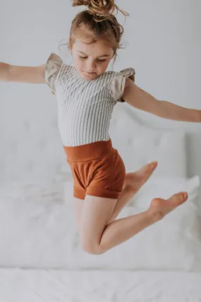 High Waisted Shorties: Spice