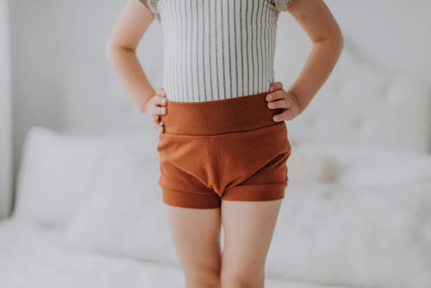 High Waisted Shorties: Spice