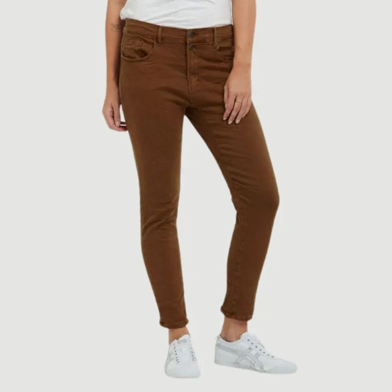 Italian Star | Emma Stretch Jean - Brick