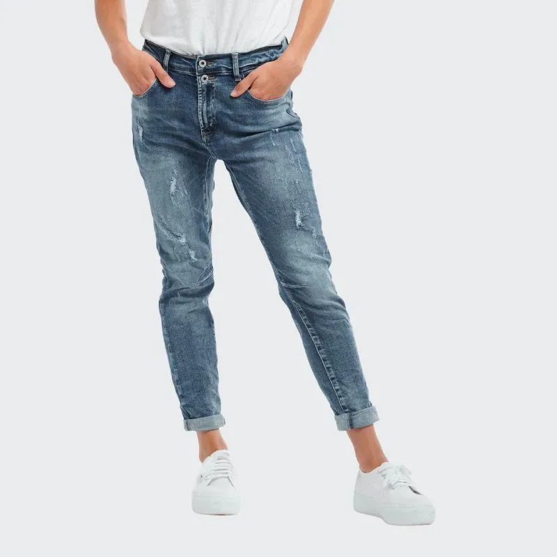 Italian Star | Emma Stretch Jean - Denim