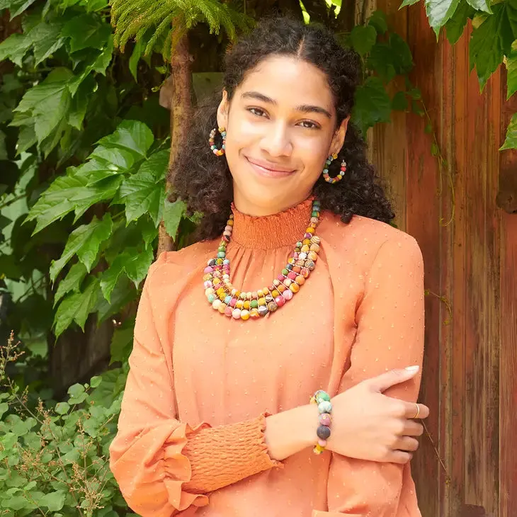 Kantha Gilded Collar Necklace