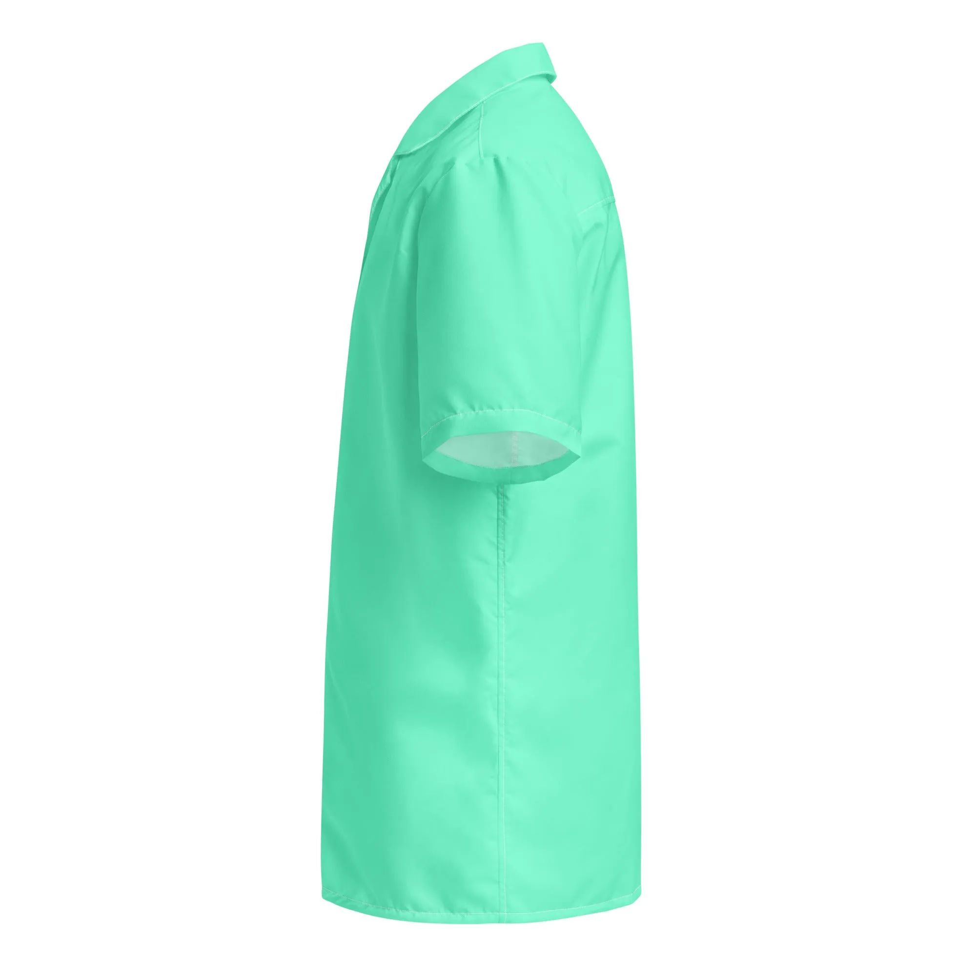 Labelless Aqua Sky Button Down Camp Shirt