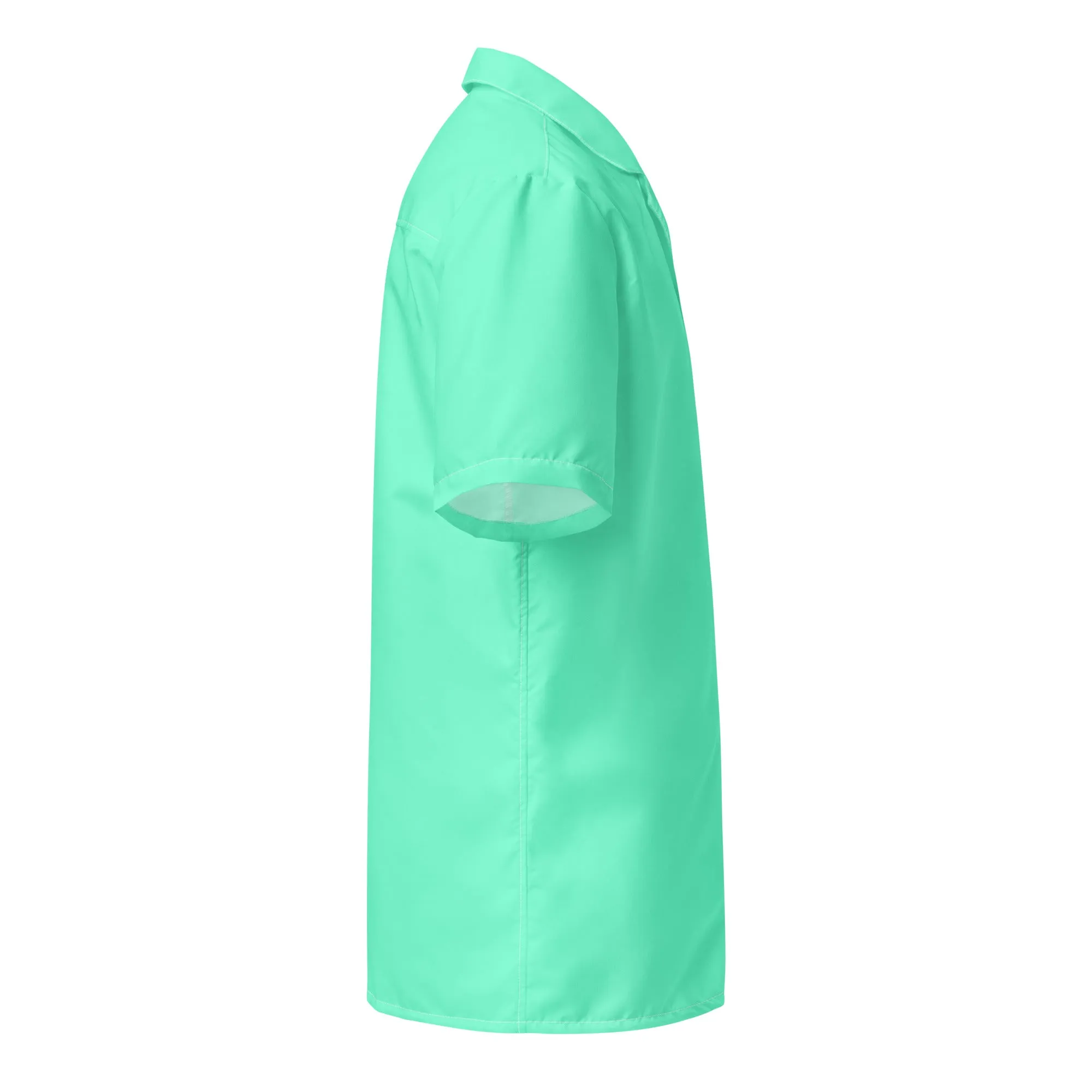 Labelless Aqua Sky Button Down Camp Shirt