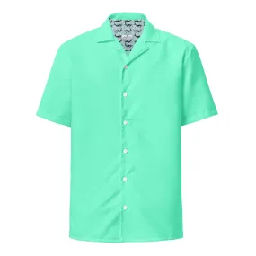 Labelless Aqua Sky Button Down Camp Shirt