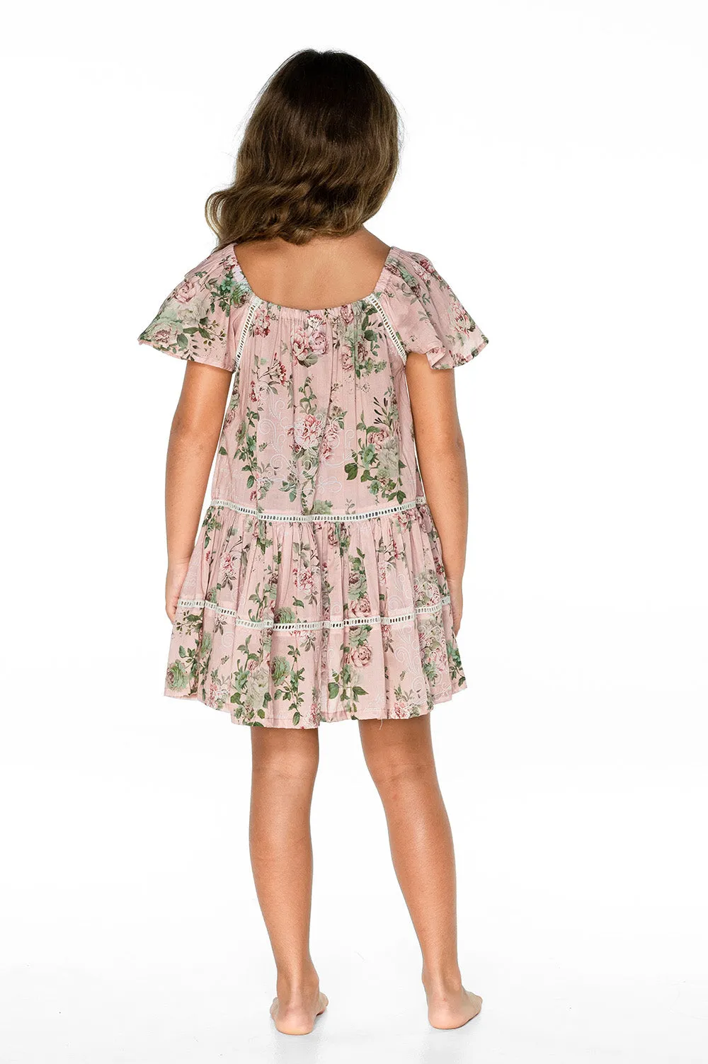 Love Letters Short Sleeve Dress (Adore)