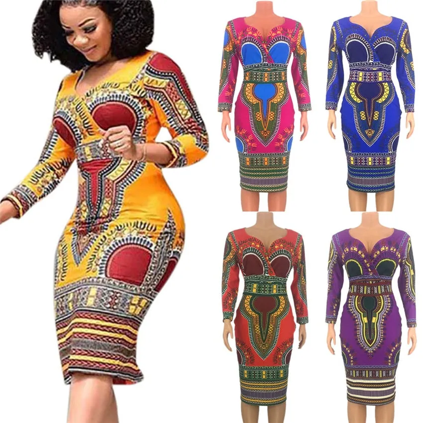 Miss Dashiki Dress | CATICA Couture