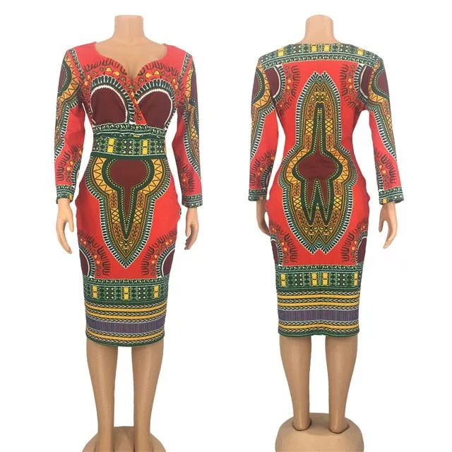 Miss Dashiki Dress | CATICA Couture