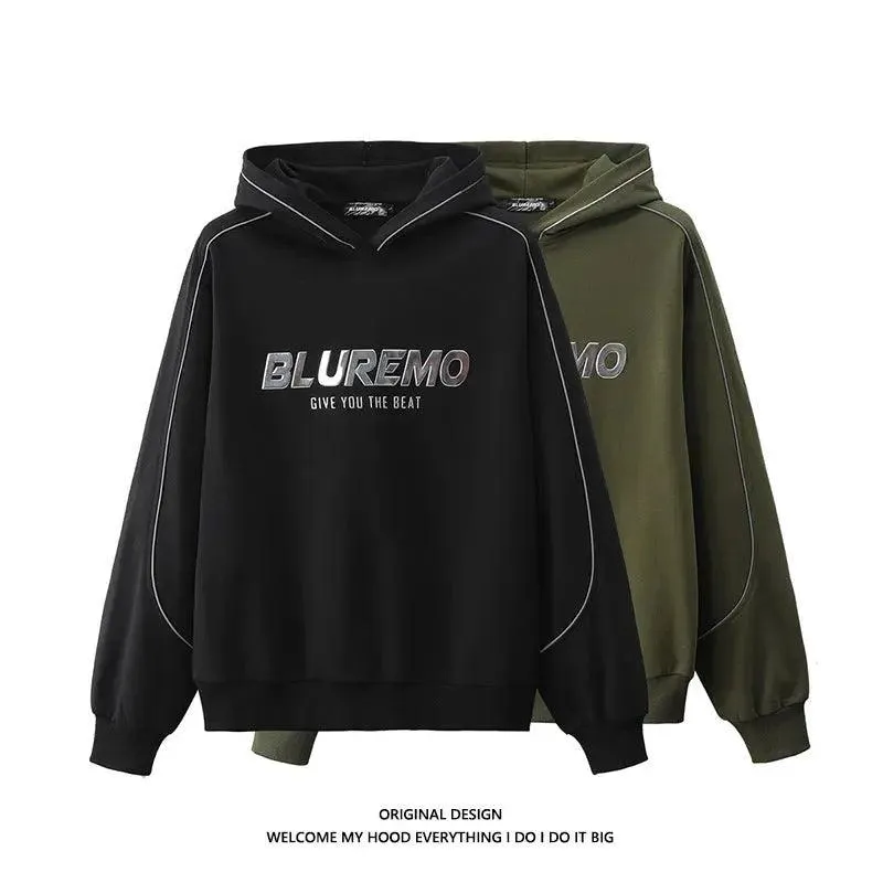 Neutral Couple Baggy Hoodies