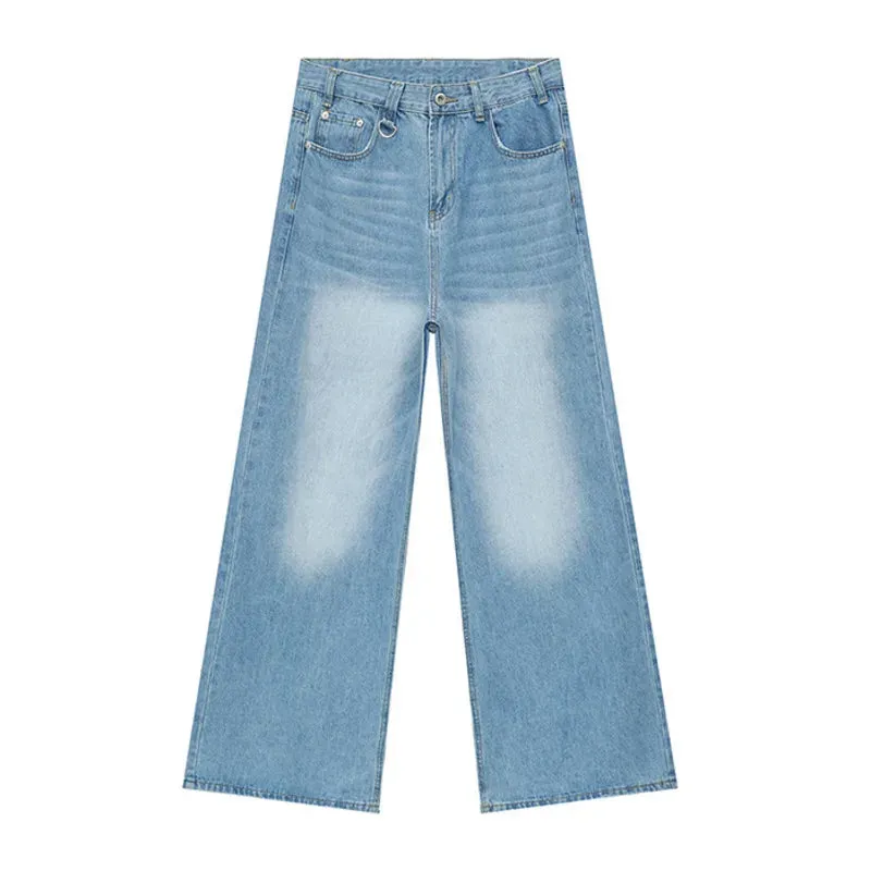 Relaxed Fit Wide-Leg Jeans