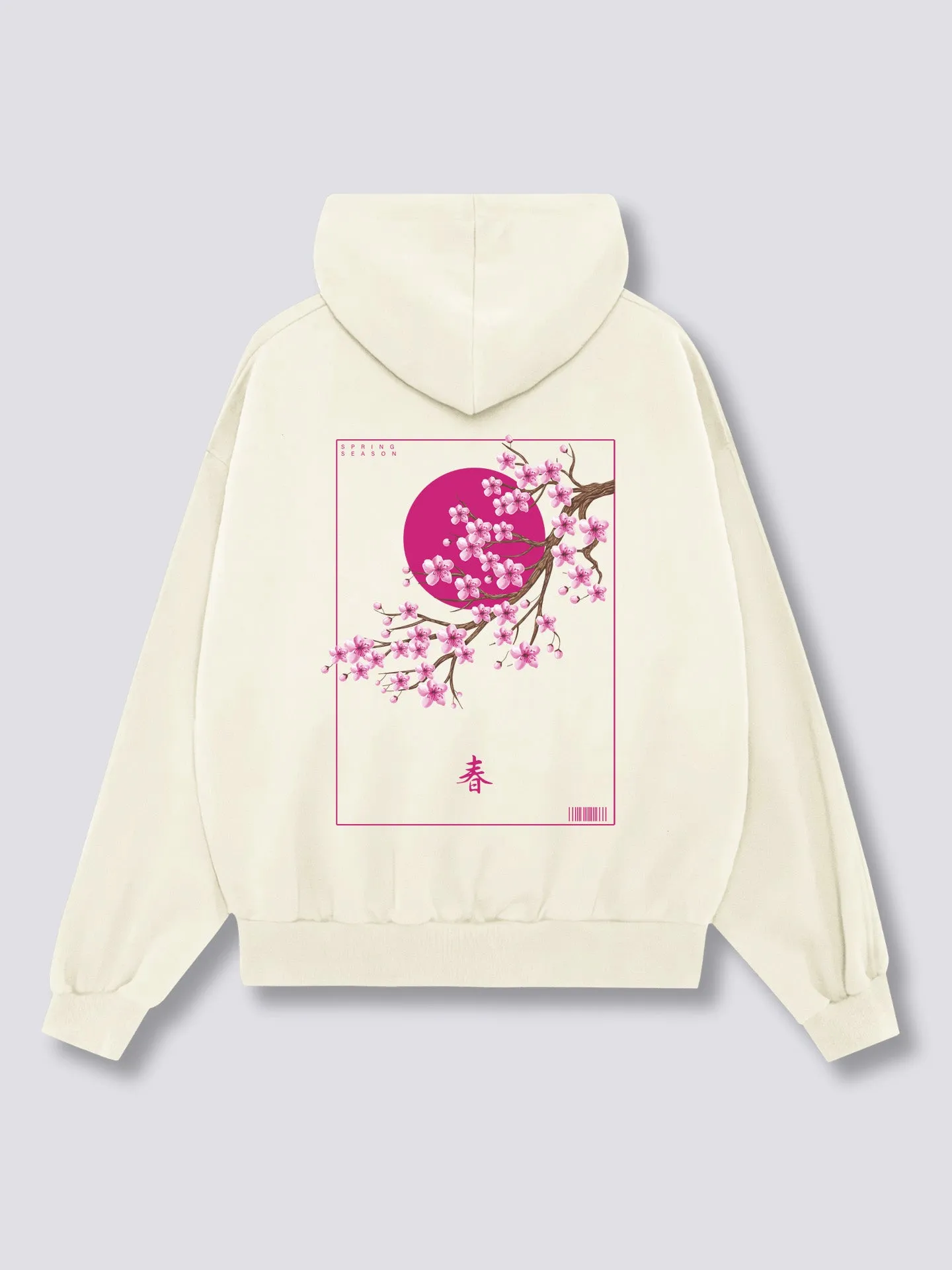 Spring Blossom Back Hoodie