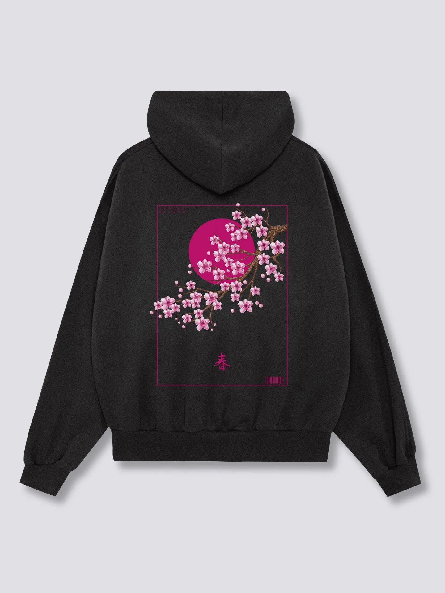Spring Blossom Back Hoodie