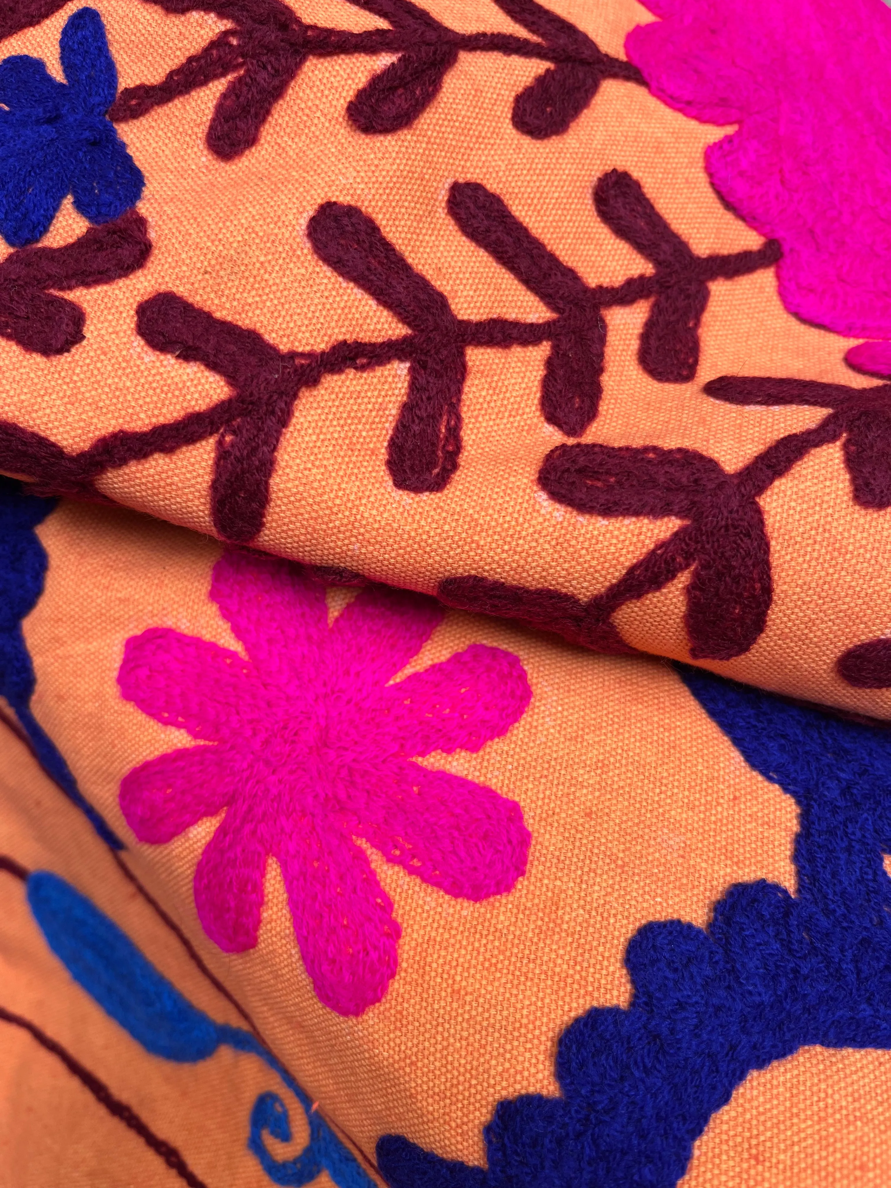 Suzani Embroidered Flares