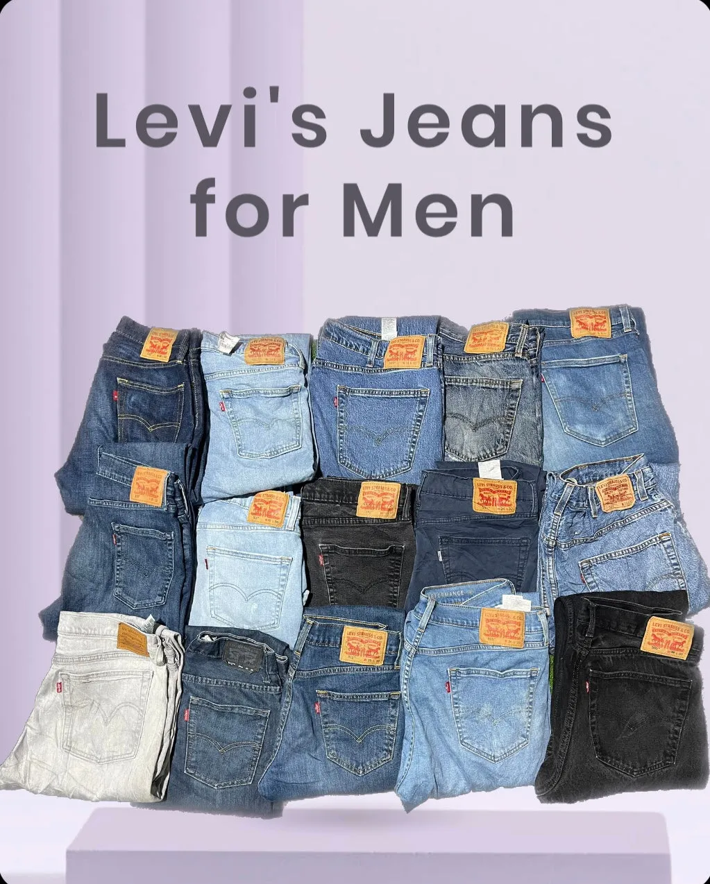 Vintage Levis Relaxed Fit Jeans for Men