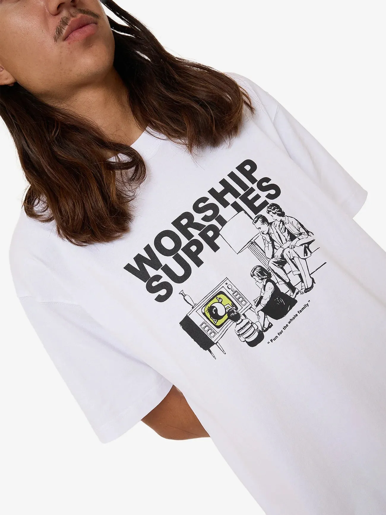 WORSHIP - Sedated Tee - White